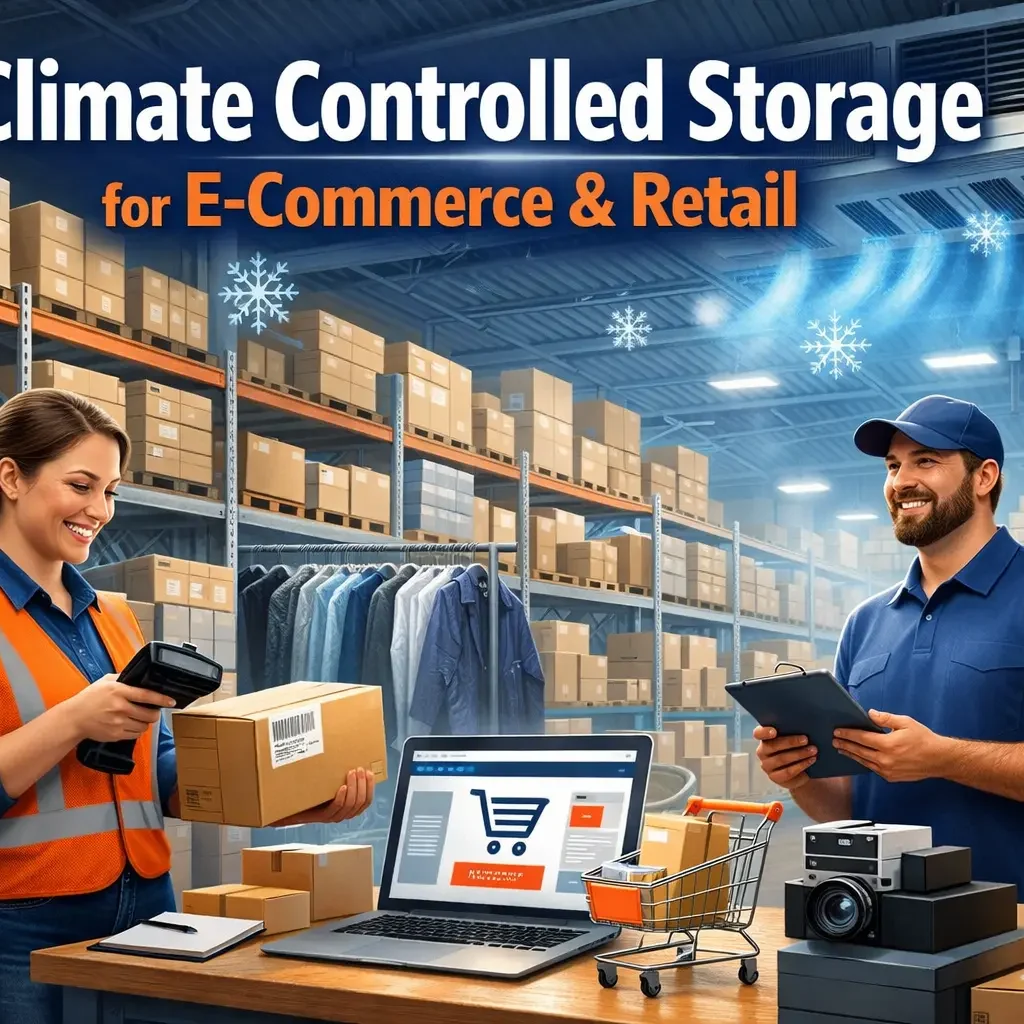 Climate Controlled Storage for E-commerce and Retail