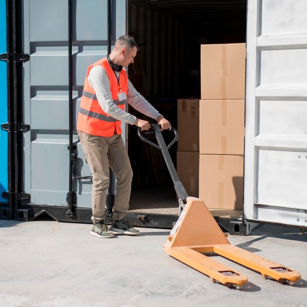 heated container hire UK