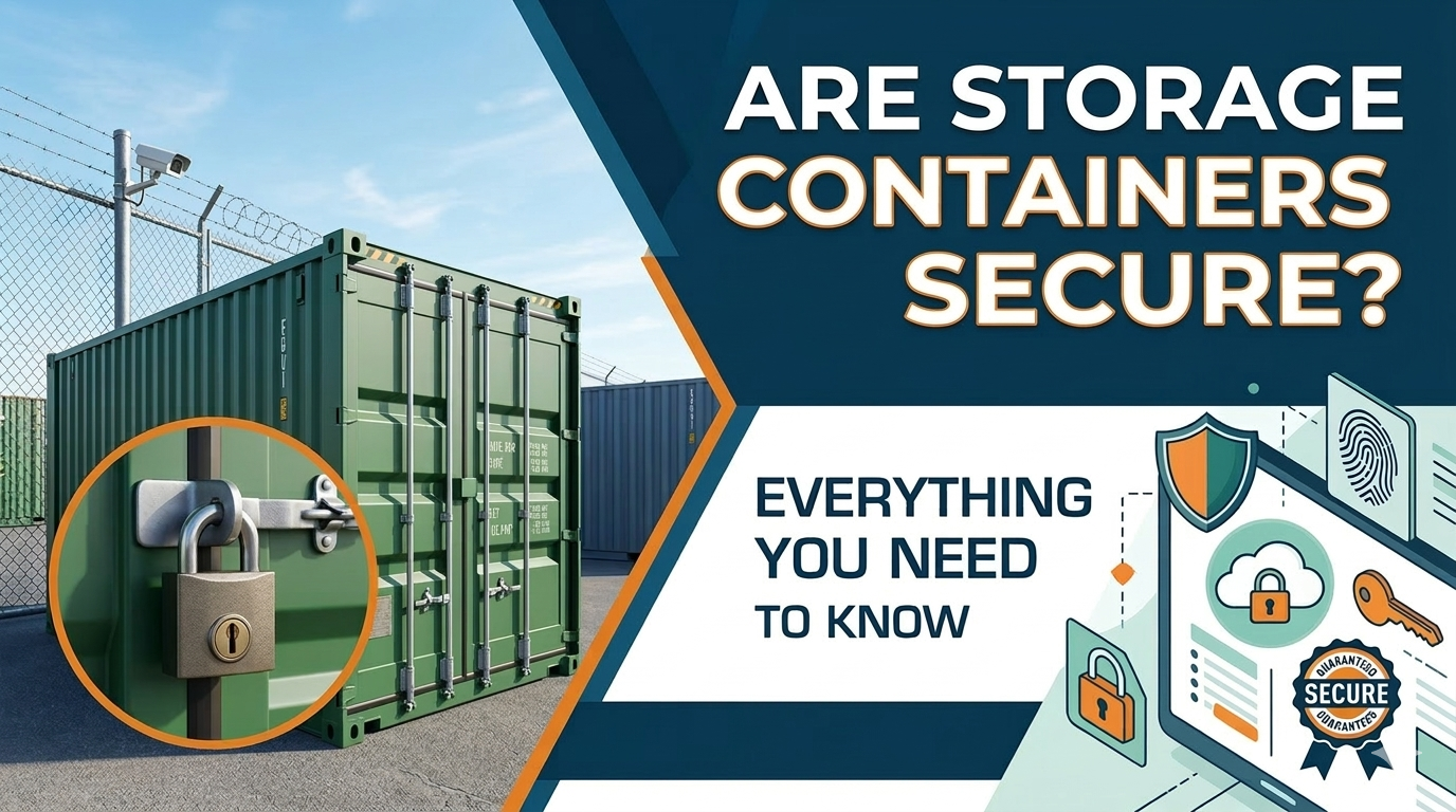 Are Storage Containers Secure? Everything You Need to Know
