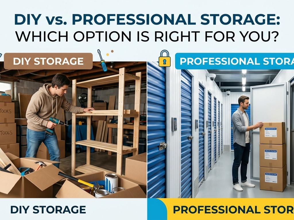 DIY vs. Professional Storage