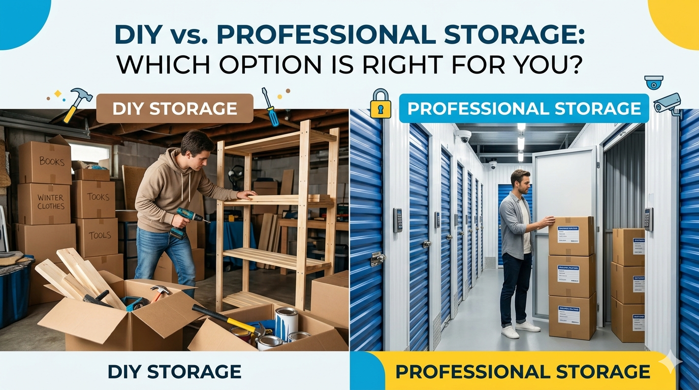 DIY vs. Professional Storage: Which Option Is Right for You?