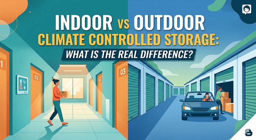 Indoor vs Outdoor Climate Controlled Storage: What Is the Real Difference?