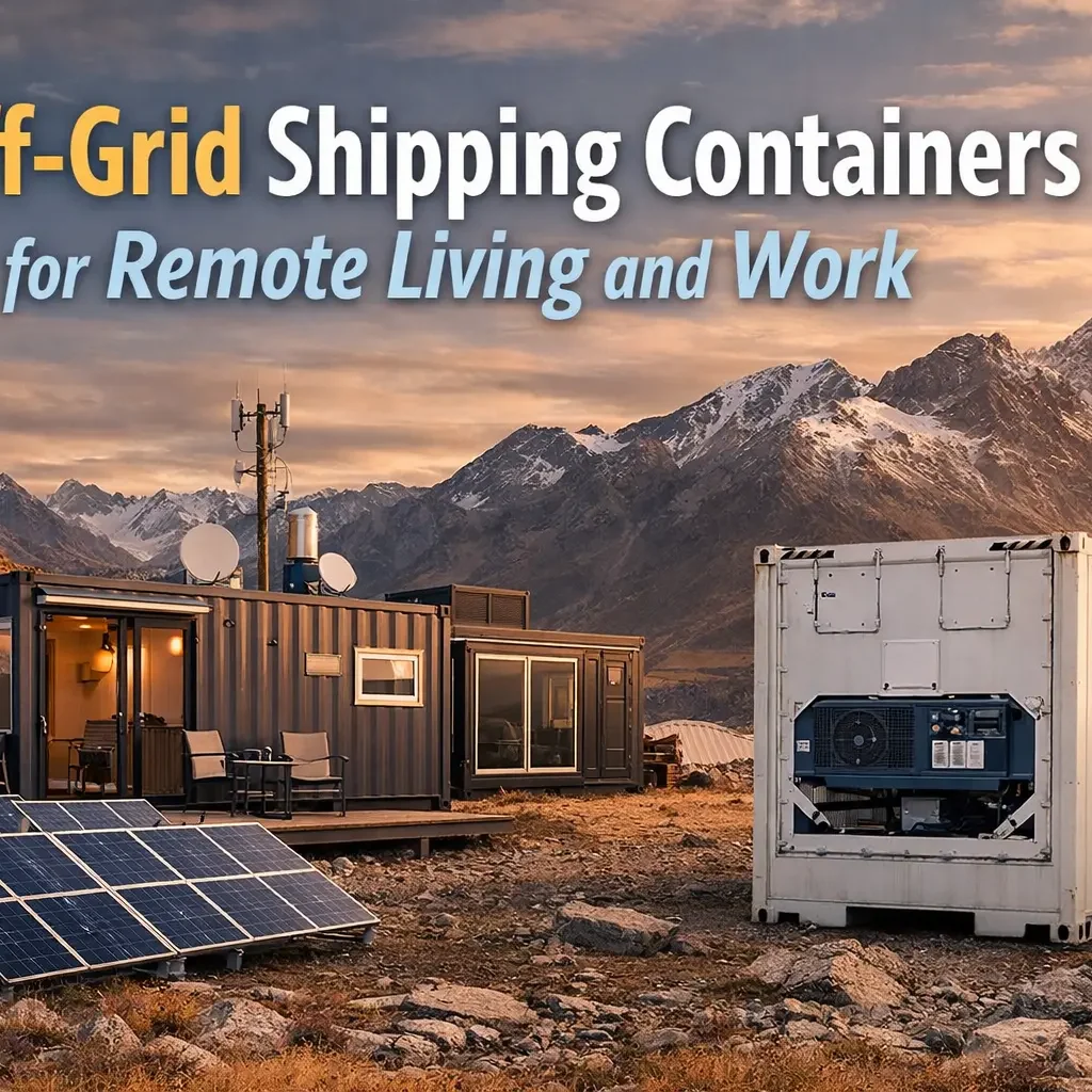 Off-Grid Shipping Containers