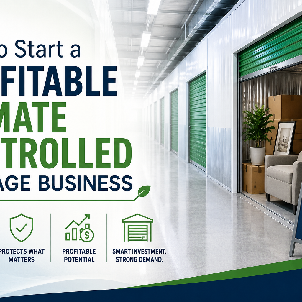 How to Start a Profitable Climate Controlled Storage Business