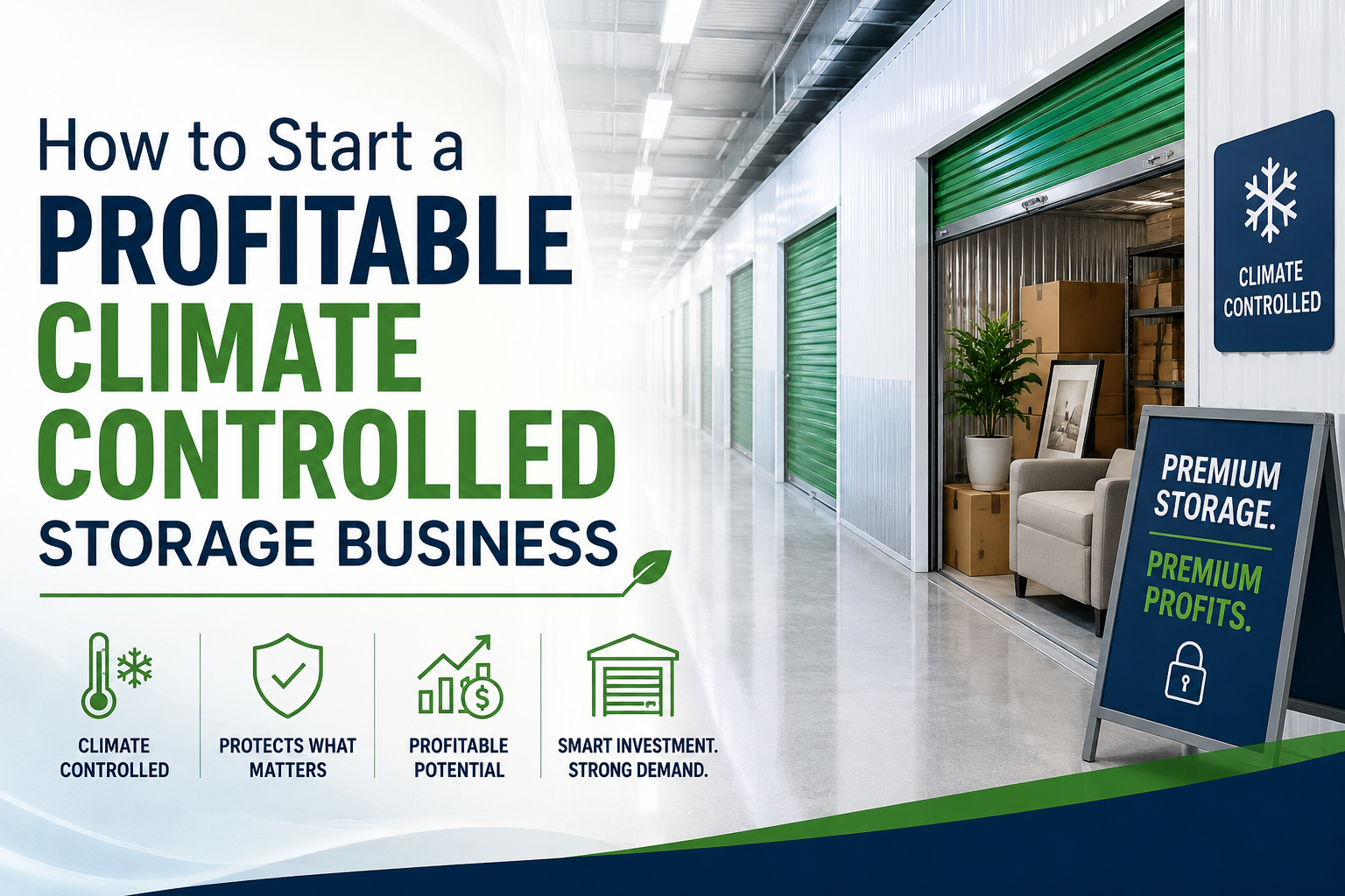 How to Start a Profitable Climate Controlled Storage Business with Shipping Containers