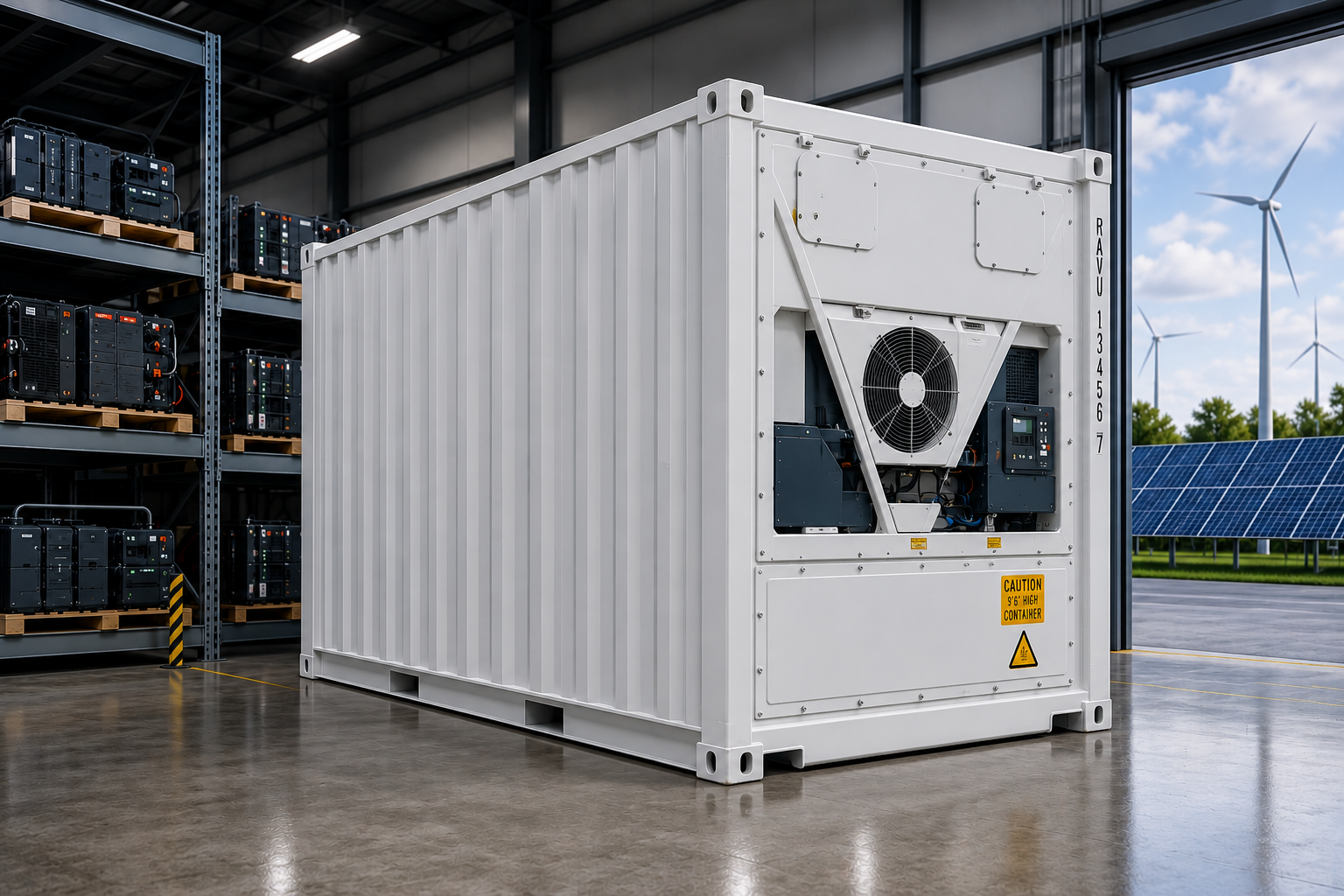 Lithium Battery Storage Containers - Conrail UK
