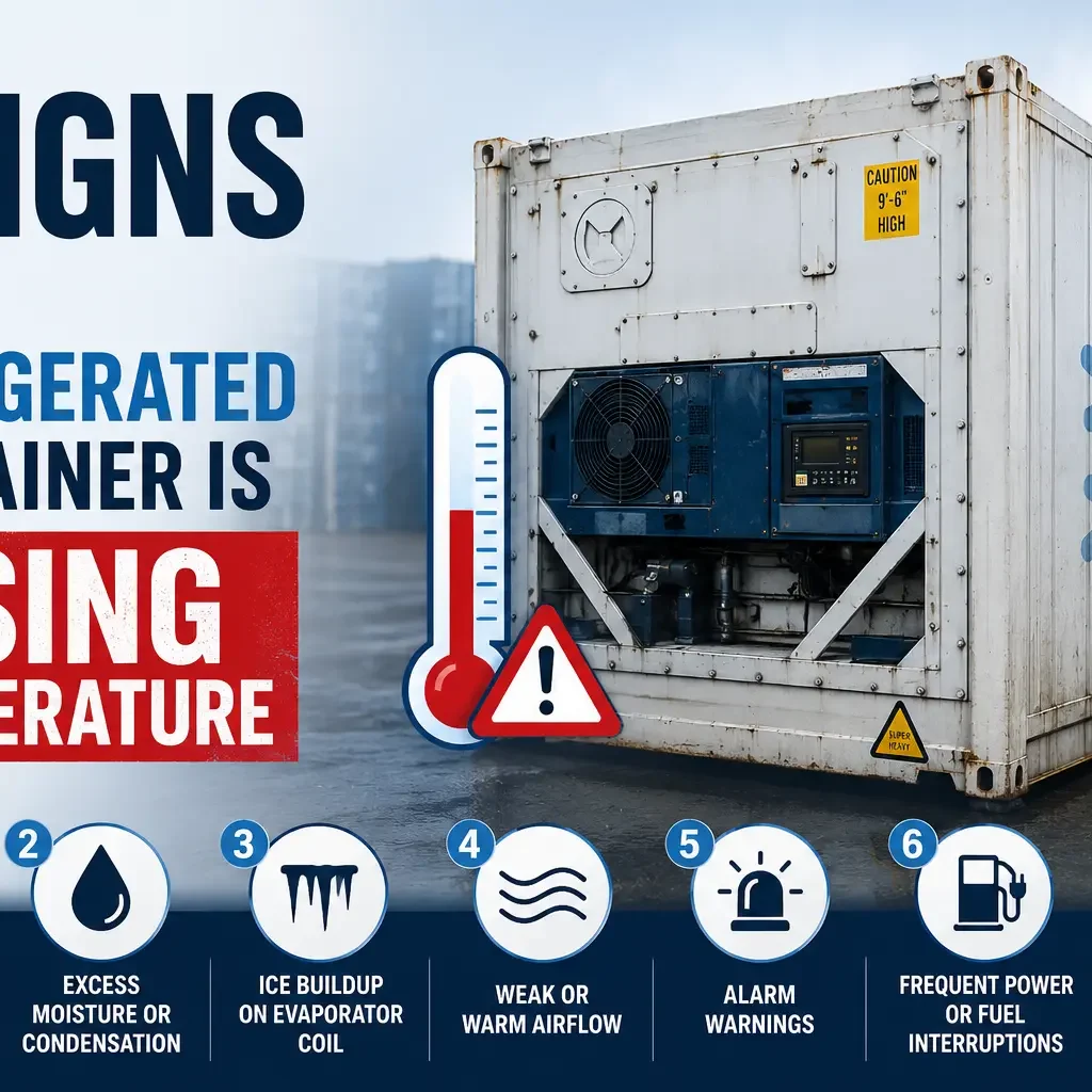 7 Signs Your Refrigerated Container Is Losing Temperature