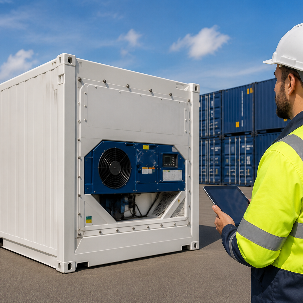 Conrail UK refrigerated container hire services including reefer containers, cold storage, pharmaceutical cold chain and climate controlled container solutions across the UK
