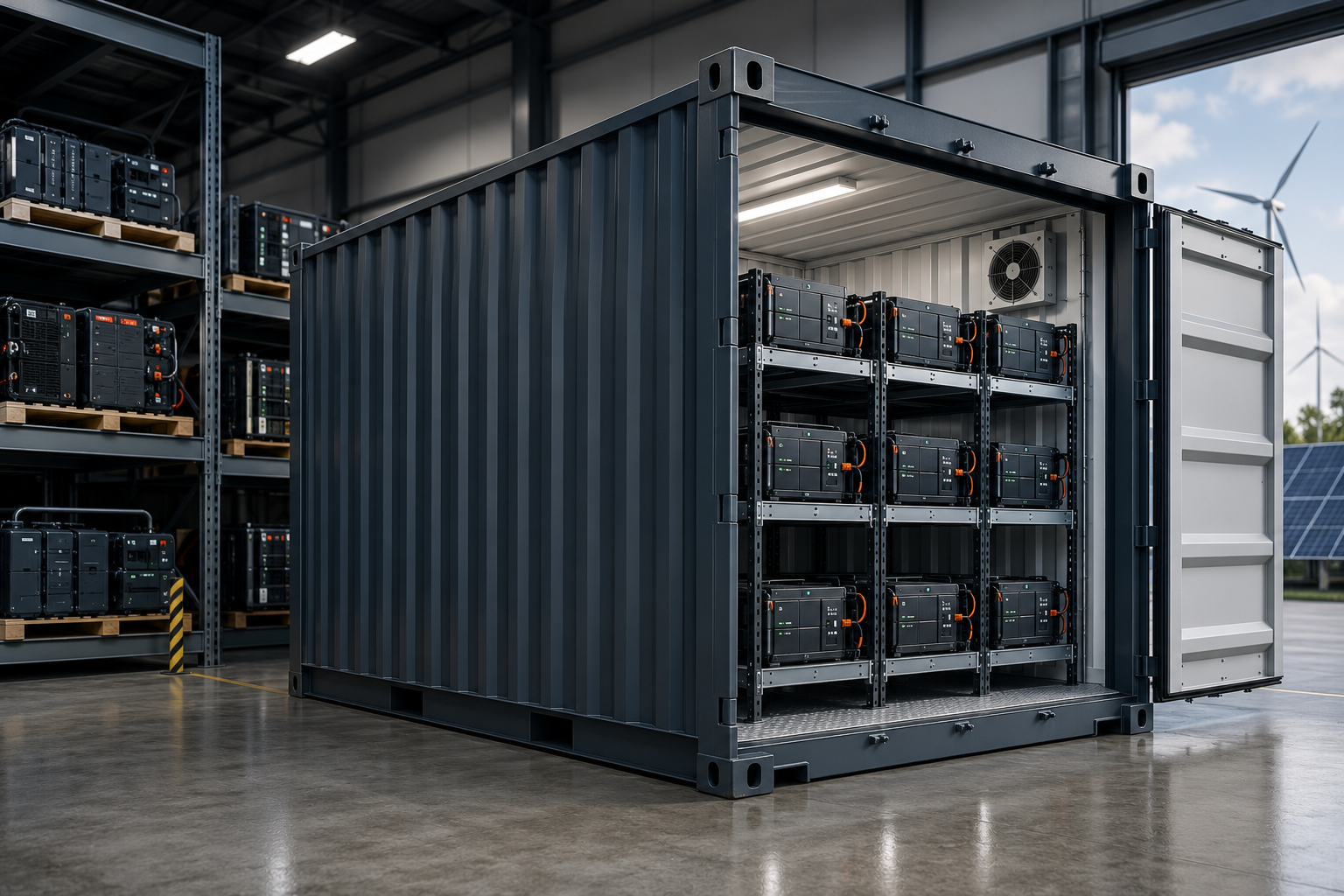 Lithium Battery Storage Containers for Hire & Sale UK | Conrail