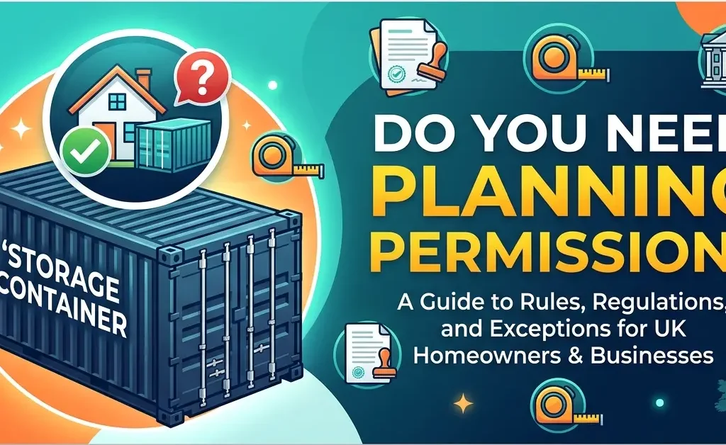 Do You Need Planning Permission for a Storage Container in UK