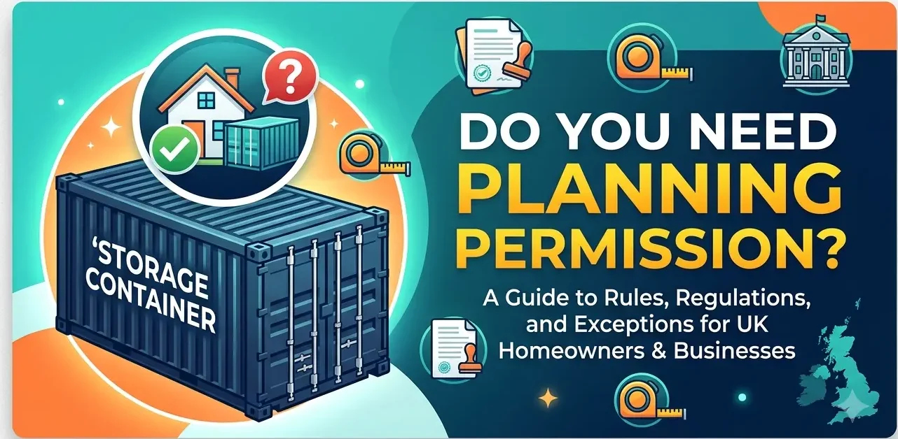 Do You Need Planning Permission for a Storage Container in UK?