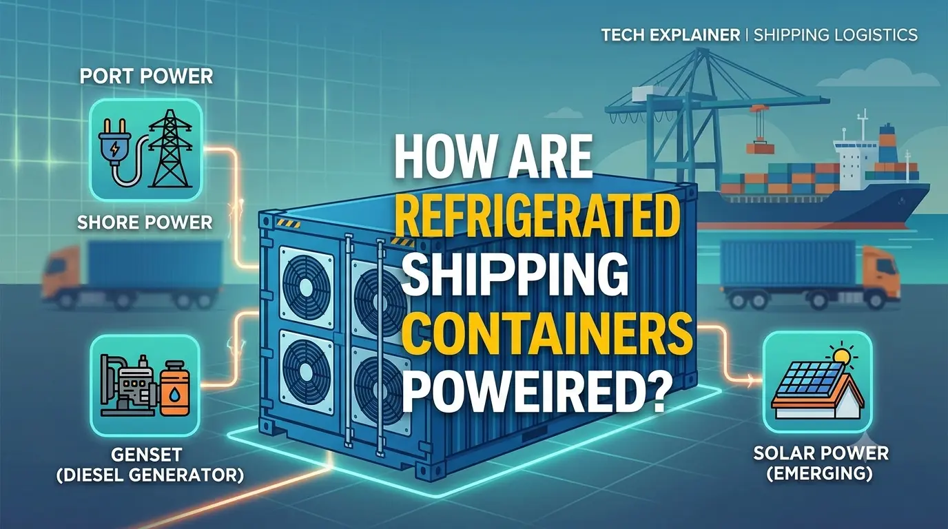 How Are Refrigerated Shipping Containers Powered?