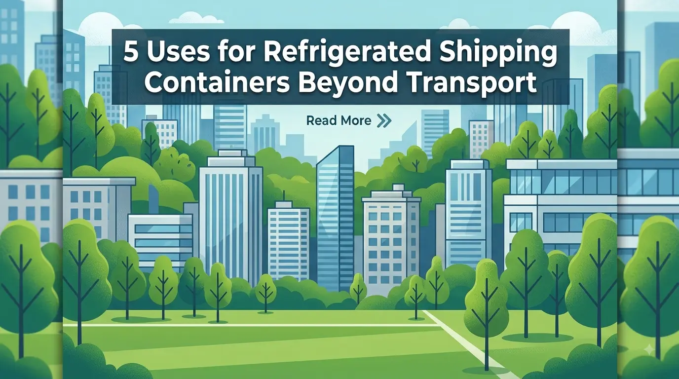 5 Uses for Refrigerated Shipping Containers Beyond Transport