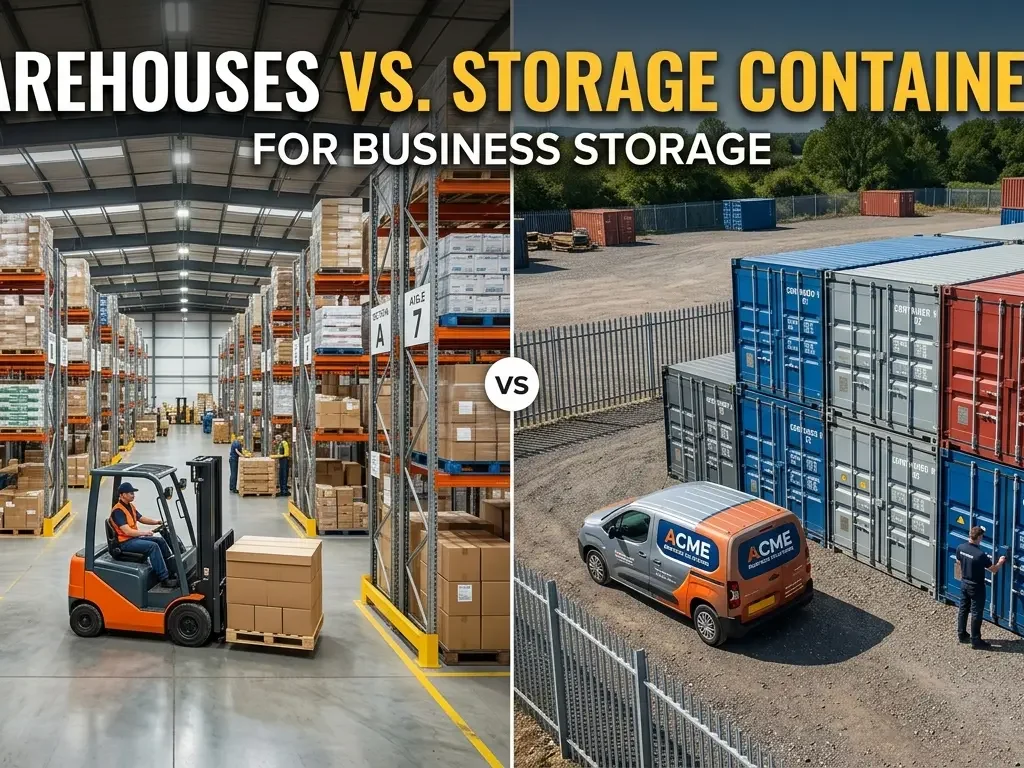 Warehouses vs. Storage Containers