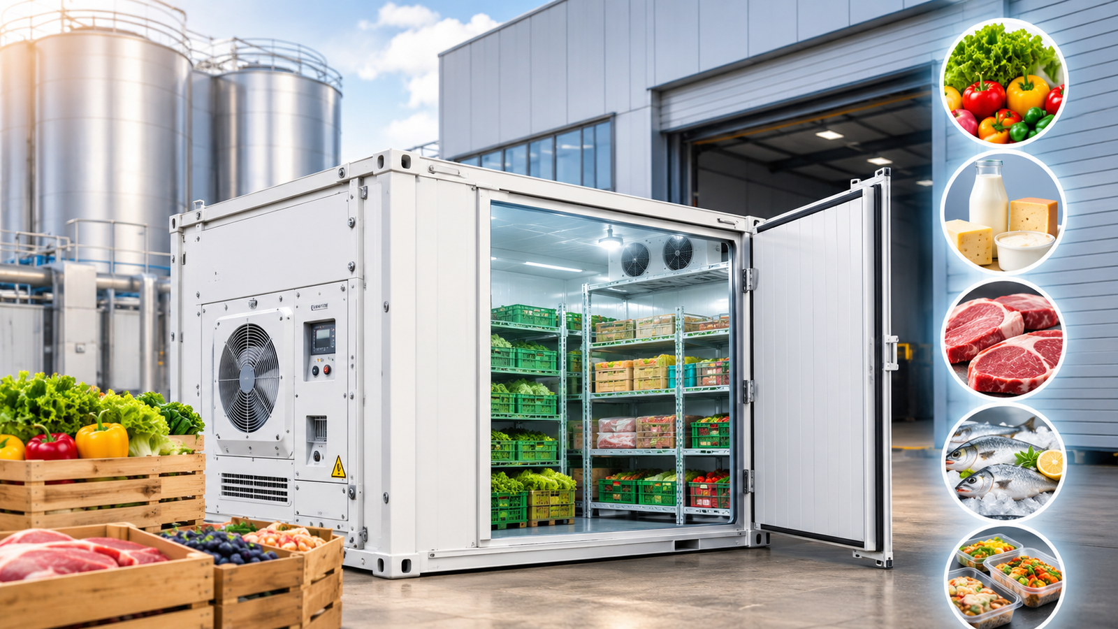 What Is the Best Temporary Cold Storage Solution for Food Manufacturers?
