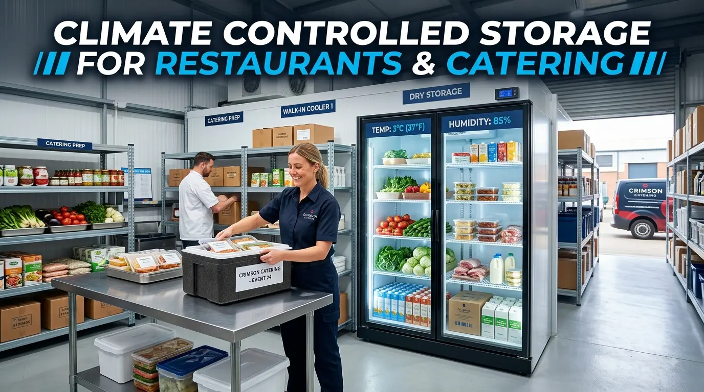 Climate Controlled Storage for Restaurants & Catering: When Do You Need It?