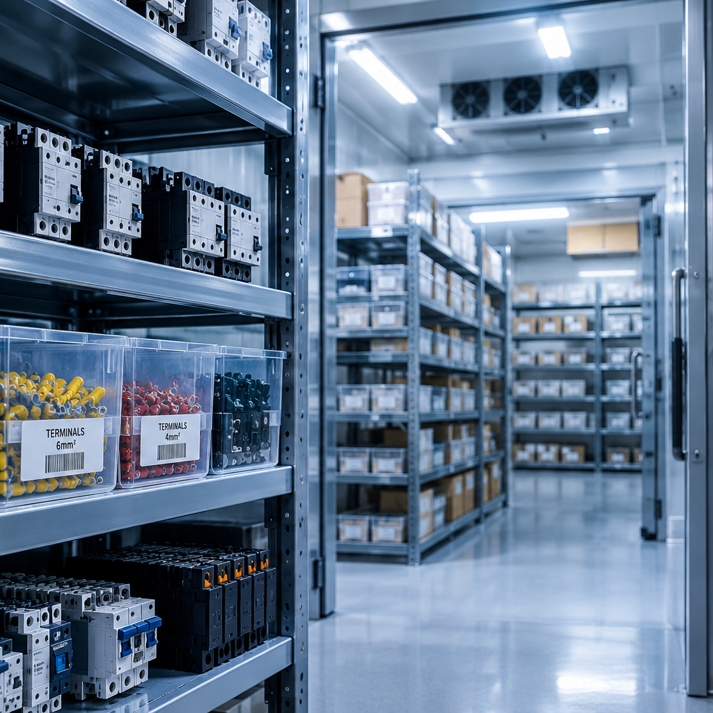 Climate-Controlled Electrical Component Storage